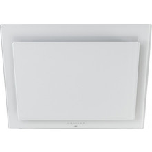 Novy 7851 wand afzuigkap schuin - Vision - wit glas