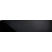 Pelgrim AL514ZWA inbouw zwart glas warmhoudlade