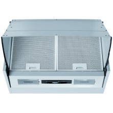 Pelgrim GWA820RVS geintegreerd zilver afzuigkap