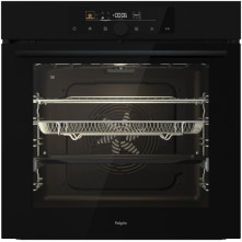 Pelgrim OPP560MAT inbouw oven met pizza functie - matzwart
