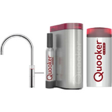 Quooker COMBI+ & CUBE Fusion Round koud, bruisend en kokend water kraan