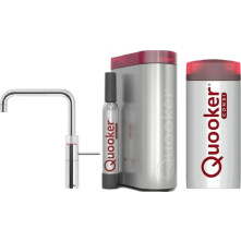 Quooker COMBI+ & CUBE Fusion Square koud, bruisend en kokend water kraan