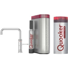 Quooker PRO3 & CUBE Classic Fusion Square koud, bruisend en kokend water kraan