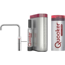 Quooker PRO3 & CUBE Fusion Square koud, bruisend en kokend water kraan
