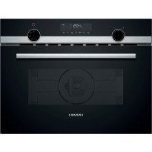 Siemens CM585AGS1 inbouw combi-magnetron - zwart