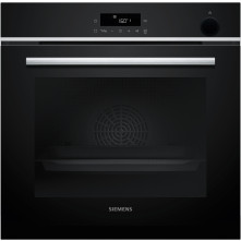Siemens HR572GBS3 inbouw oven met stoom en pyrolyse - zwart