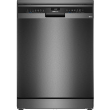 Siemens SN23EC22AE vrijstaande vaatwasser - blacksteel