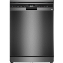 Siemens SN25EC13CE vrijstaande vaatwasser - blacksteel