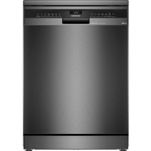 Siemens SN25ZC06CF vrijstaande vaatwasser - blacksteel