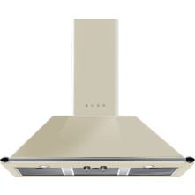 Smeg KT100PE wand afzuigkap crème - 100 cm breed - Victoria serie