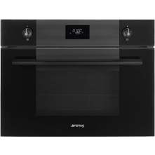 Smeg SF4101MCNO inbouw oven met magnetron - zwart