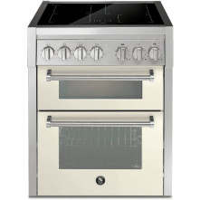 Klik en bekijk de STEEL Genesi GQ7SF-4I nuvola STEEL GENESI GQ7SF-4I NUVOLA fornuis - 70 cm breed