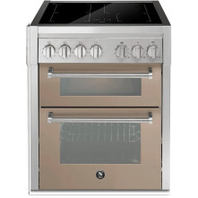 Klik en bekijk de STEEL Genesi GQ7SF-4I sabbia STEEL GENESI GQ7SF-4I SABBIA fornuis - 70 cm breed