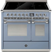 Klik en bekijk de STEEL Ascot AQ10SF-5FI celeste Steel AQ10SF-5FI Ascot - inductie fornuis met combi-stoomoven - celeste