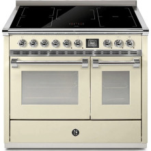 Steel AQ10SF-5FI Ascot - inductie fornuis met combi-stoomoven - crema