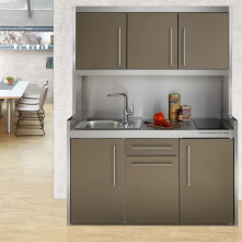 Stengel MINSTEPROJECTSTUDIO2 minikeuken - 150 cm. - taupe