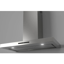 Stoves Level 1100 RVS wand afzuigkap - 110 cm. breed - roestvrijstaal