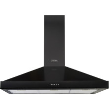Stoves STERLING Chim 1000PYR Black afzuigkap - 100 cm. breed - zwart
