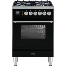 Boretti VP64ZW fornuis zwart
