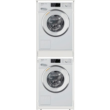 Wasmachinekast ONE PAIR wasmachine / droger zuil kast - wit