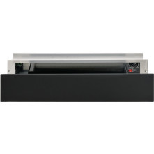 Whirlpool W1114 inbouw warmhoudlade - zwart glas