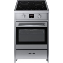 Wiggo WIO-E621A(XX) inductie fornuis - 60 cm. breed - rvs