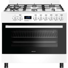 Wiggo WO-E969R(WW) fornuis - 90 cm breed