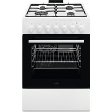 AEG CKB64101BW gas fornuis - wit