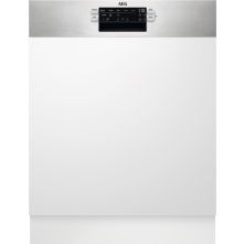 AEG FEB52630ZM inbouw vaatwasser - rvs bedieningspaneel