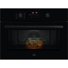 AEG OO5NK40K inbouw oven met magnetron- zwart