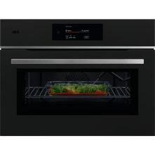 AEG TK8NK72FT inbouw oven met magnetron - mat zwart