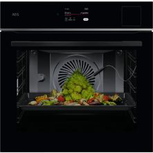 AEG TP8SB73FAB inbouw combi stoomoven - zwart