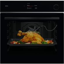 AEG TR7PB73FSB inbouw oven met SteamCrisp en pyrolyse reiniging