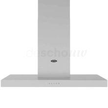 Belling BEL COOKCENTRE 100 FLAT rvs wand afzuigkap