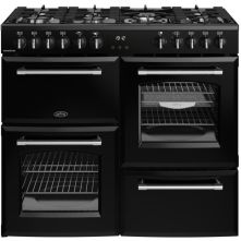 Belling FARMHOUSE 110DF BLK fornuis