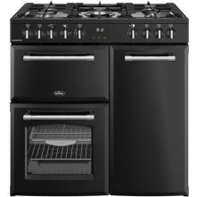 Belling FARMHOUSE 90DF BLK fornuis
