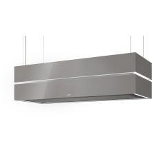 Berbel BIH 135 SKE zilver metallic eiland afzuigkap