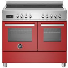 Bertazzoni PRO105I2EROT fornuis inductie - rood