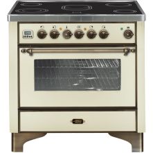 Boretti MBIO90OW inductie fornuis oud-wit