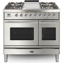 Boretti VFP94IXG fornuis gasoven roestvrijstaal