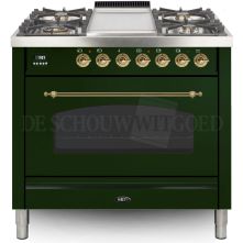 Boretti VFPN93GRG fornuis groen