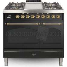 Boretti VFPN94ANG fornuis gasoven antraciet