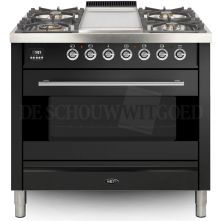 Boretti VFPS93ANG fornuis gasoven antraciet