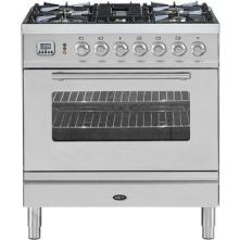Boretti VP83IXG fornuis gasoven roestvrijstaal