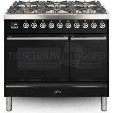 Boretti VP946ZWG fornuis gasoven zwart