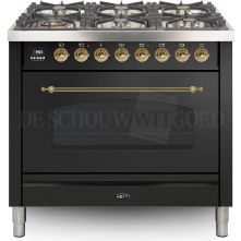 Boretti VPN96ANDF fornuis antraciet