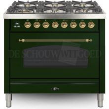 Boretti VPN96GRG fornuis groen