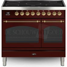 Boretti VPNI94RB inductie fornuis rood