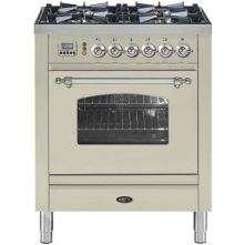 Boretti VPNR74OWG fornuis gasoven oud-wit