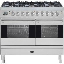 Boretti VPS104IXG fornuis gasoven roestvrijstaal